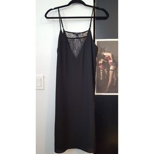 Forever 21 Dress with V Neck Lace detail